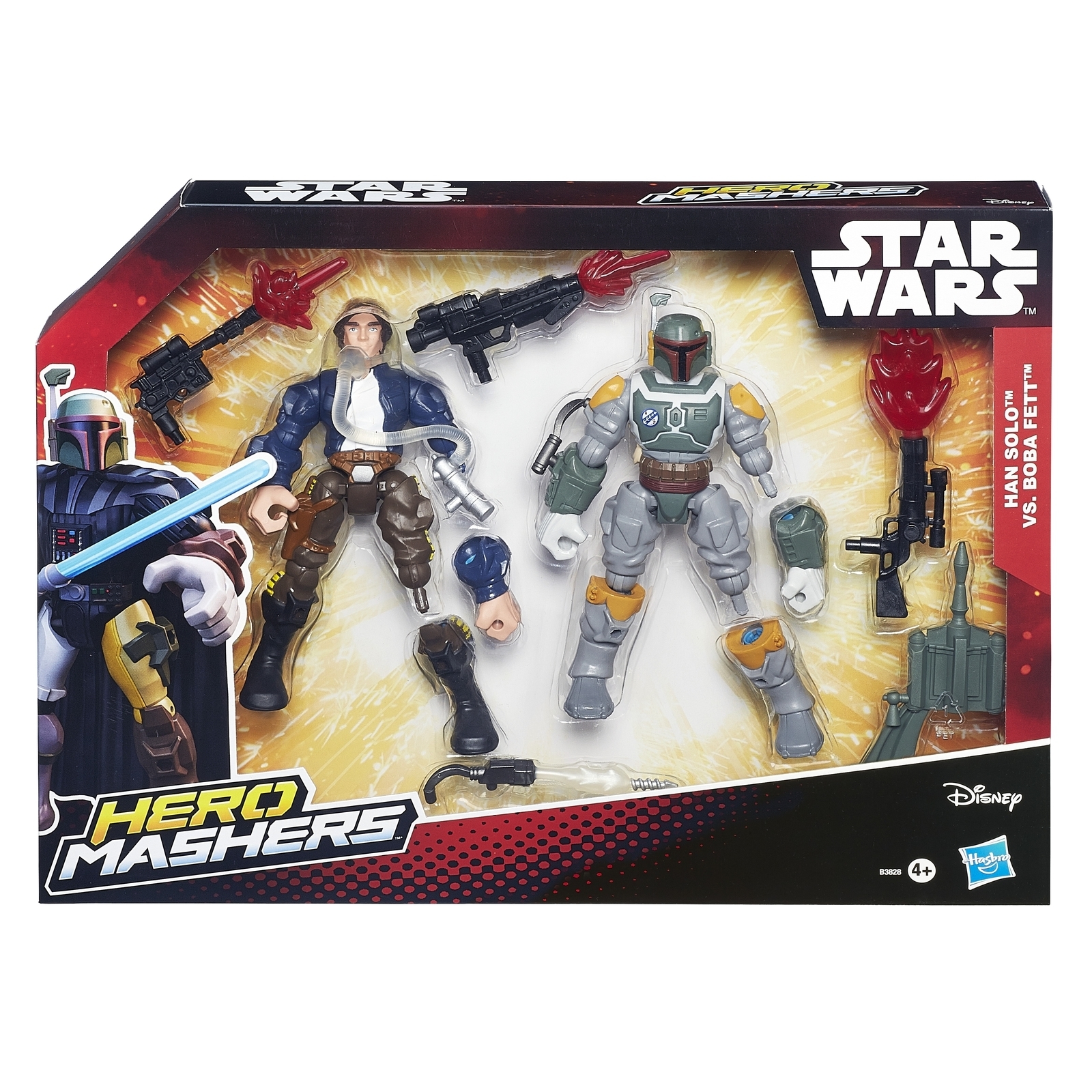 Разборная фигурка Star Wars Hero Mashers в ассортименте - фото 3