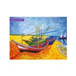 Алмазная мозаика Cristyle картина стразами Лодки в Сен-Мари Ван Гог 30х40 см Cr 340008