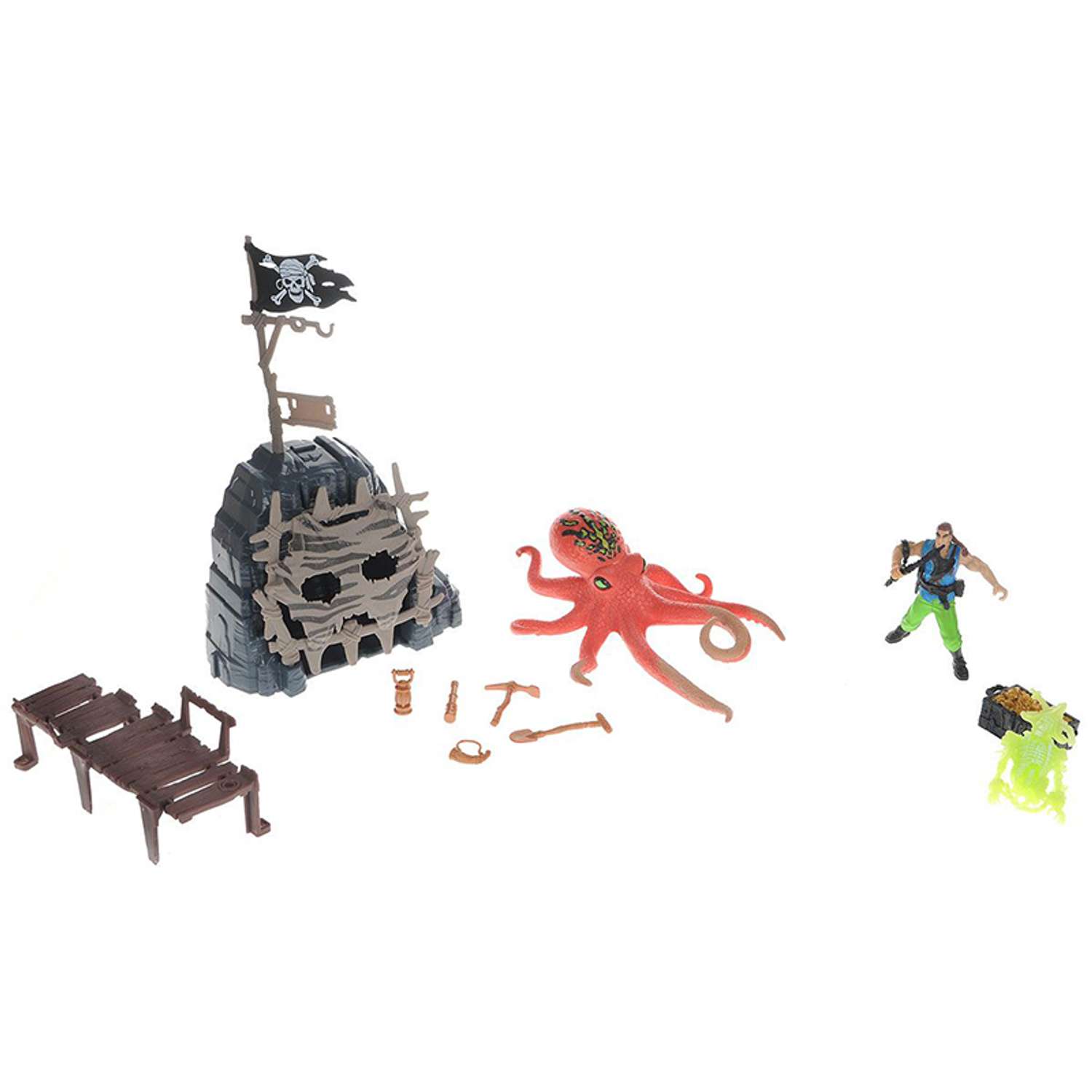 Игровой набор Chapmei ПИРАТЫ Сражение с осьминогом - фото 1