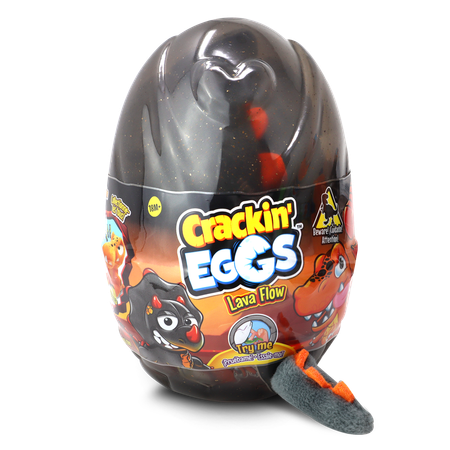 Игрушка-сюрприз Crackin Eggs 12 см в мини яйце с WOW эффектом серия лава