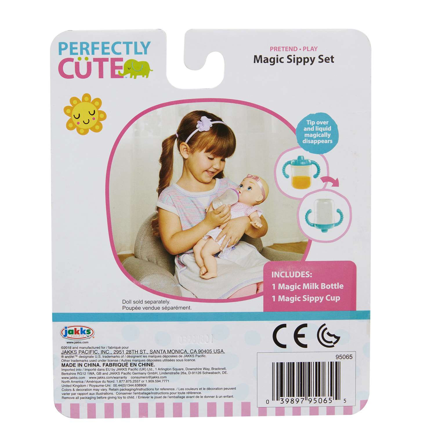 Набор для куклы Perfectly Cute Бутылочка и поильник с соком 95065 (33866) - фото 3