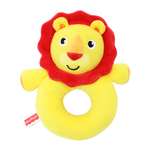 Погремушка-колечко Fisher Price Львенок развивающая мягкая игрушка для детей 0+