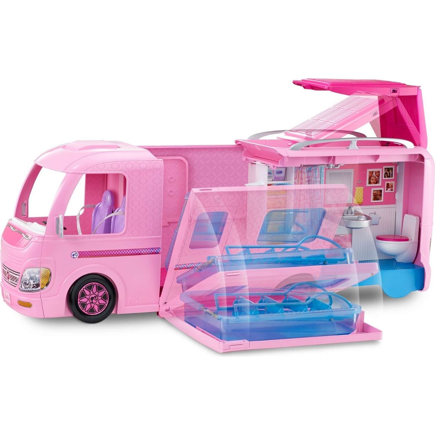 Фургон Barbie Волшебный раскладной FBR34 - фото 7