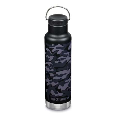 Термобутлыка Klean Kanteen Insulated Classic 20oz Black Camo 592 мл