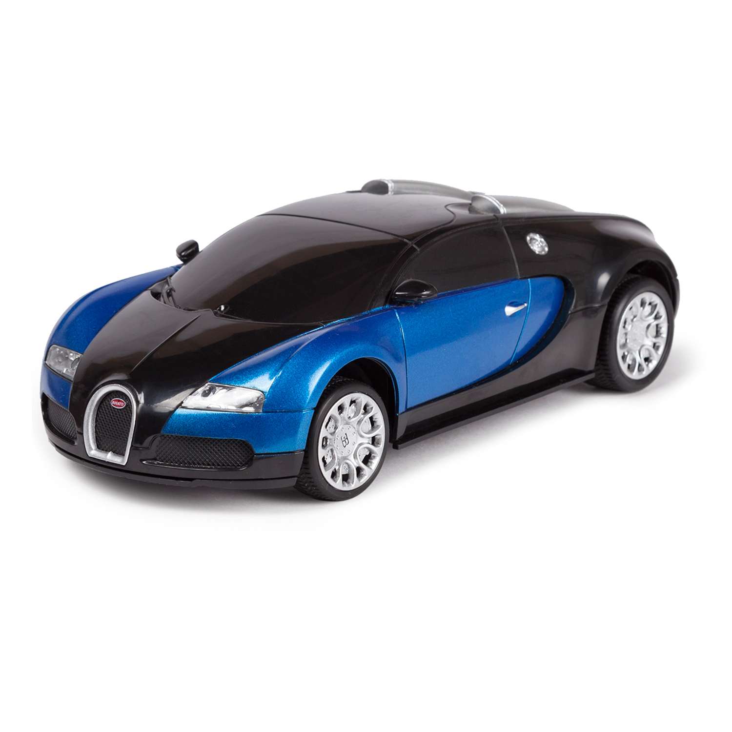 Машинка РУ Mobicaro Bugatti 1:24 голубая - фото 2