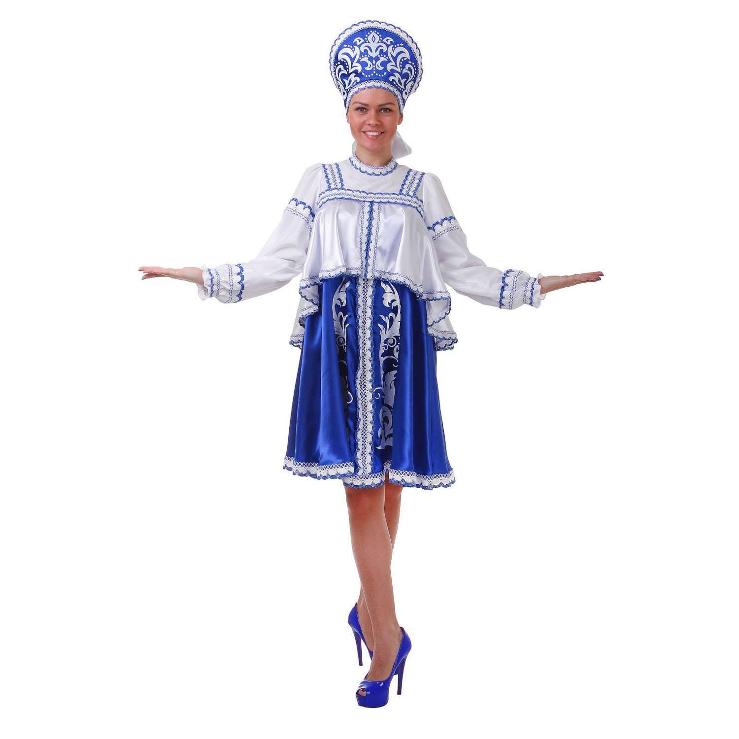 Карнавальный костюм Страна карнавалия с отлетной кокеткой размер 42 2021227 - фото 2