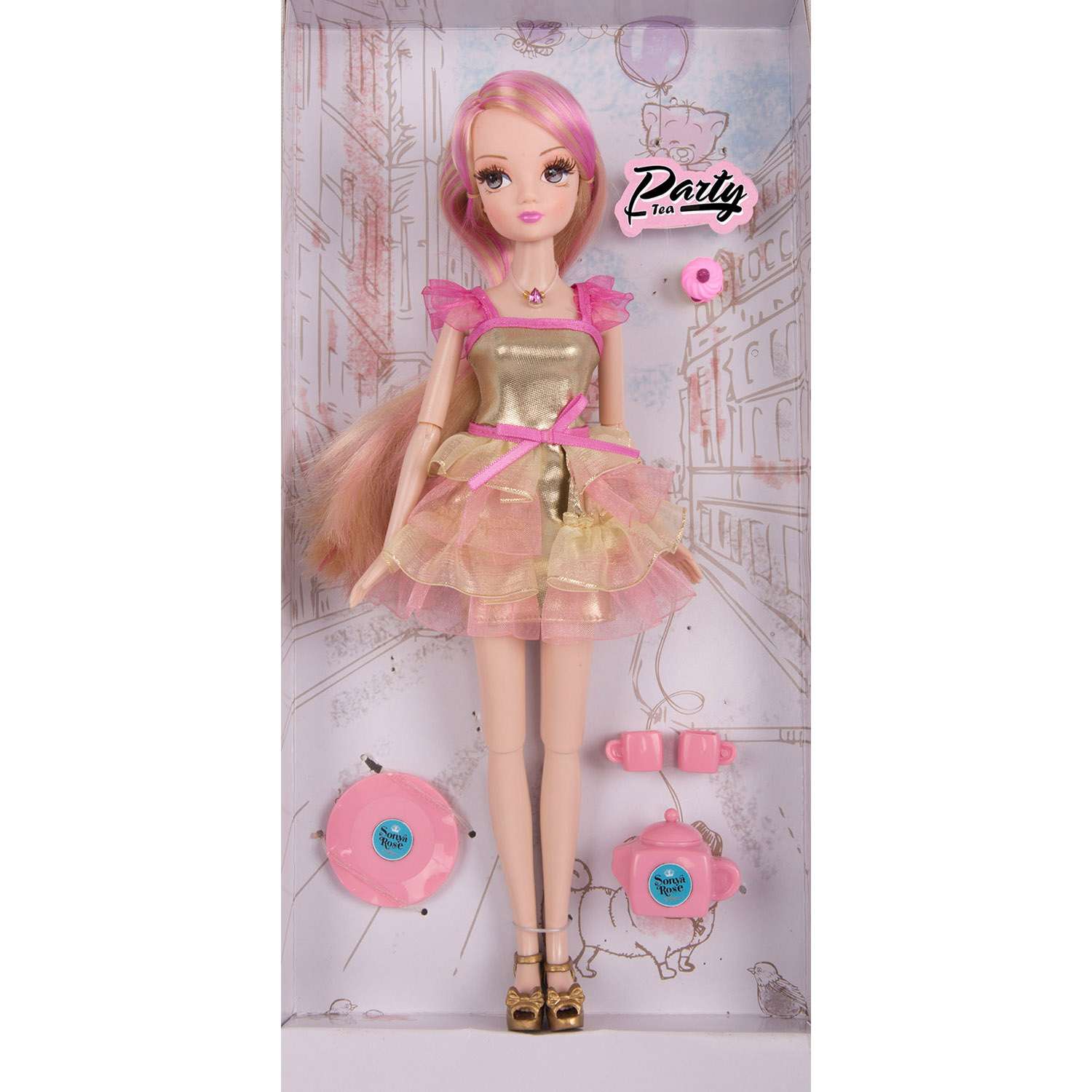Кукла Sonya Rose серия Daily collection Чайная вечеринка R4332N - фото 1