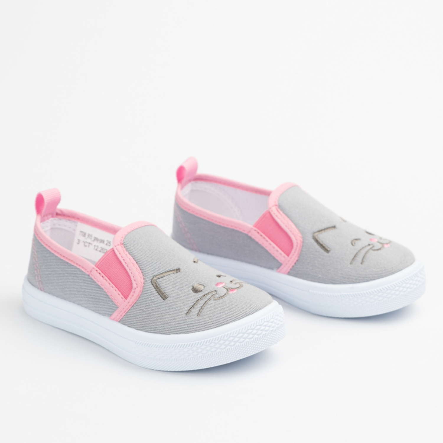 Слипоны TikkaGo 7T08_915_grey-pink - фото 2