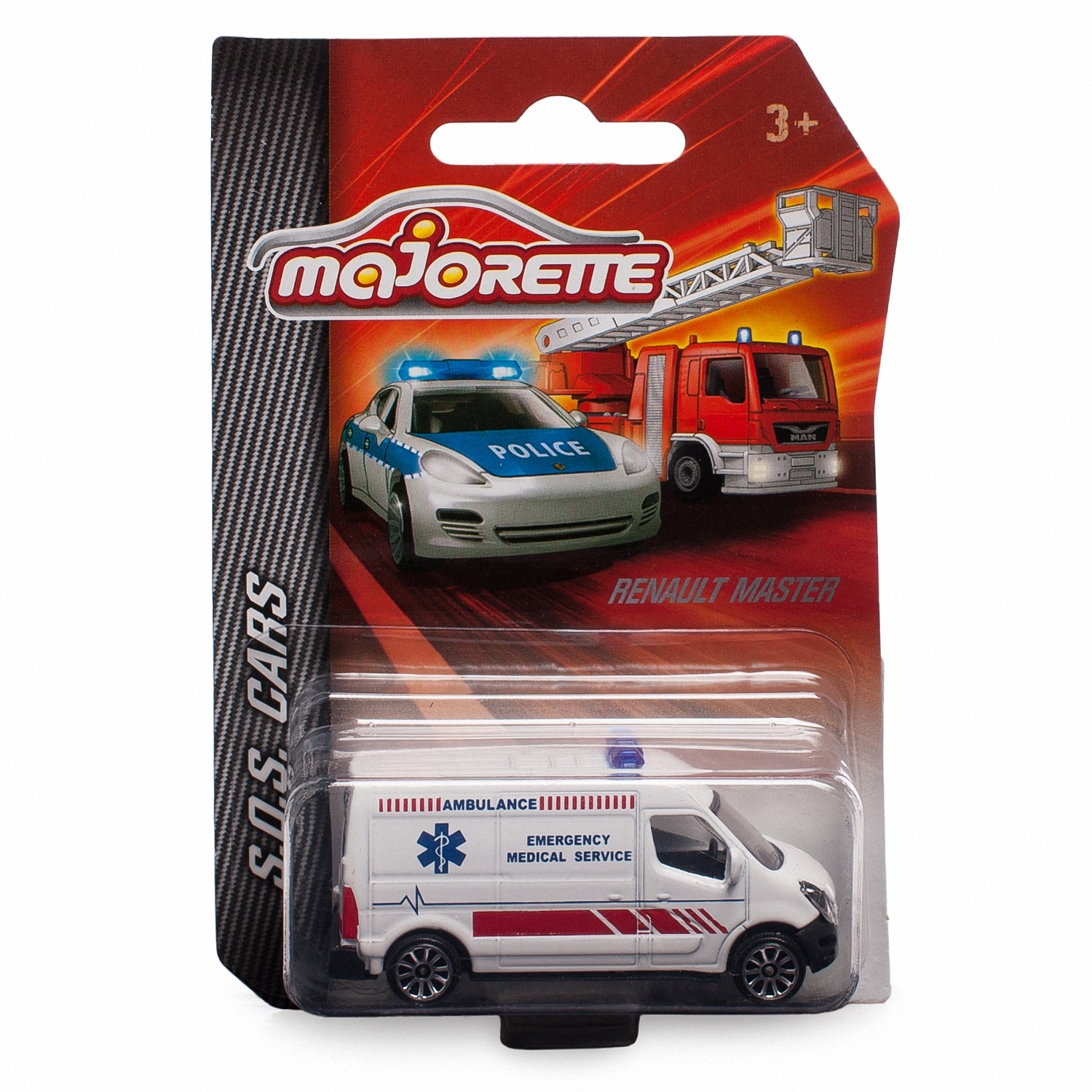 Автомобиль Majorette SOS 1:64 в ассортименте 2057181 - фото 8