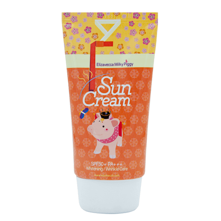 Крем солнцезащитный Elizavecca для лица с коллагеном Milky Piggy Sun Cream SPF50+ PA+++ 50мл