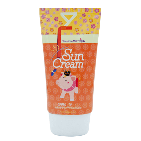 Крем солнцезащитный Elizavecca для лица с коллагеном Milky Piggy Sun Cream SPF50+ PA+++ 50мл