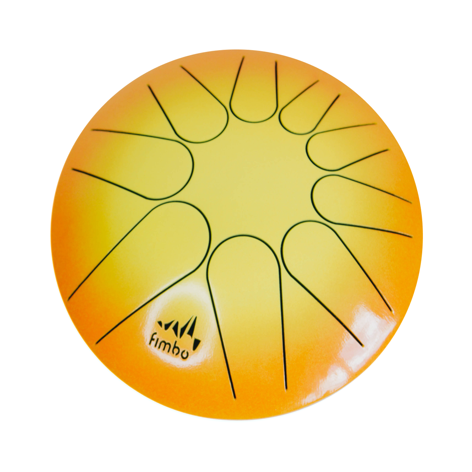 Развивающий барабан Fimbo Солнце (22 см) тональный язычковый барабан Фимбо – музыкальный инструмент - фото 1