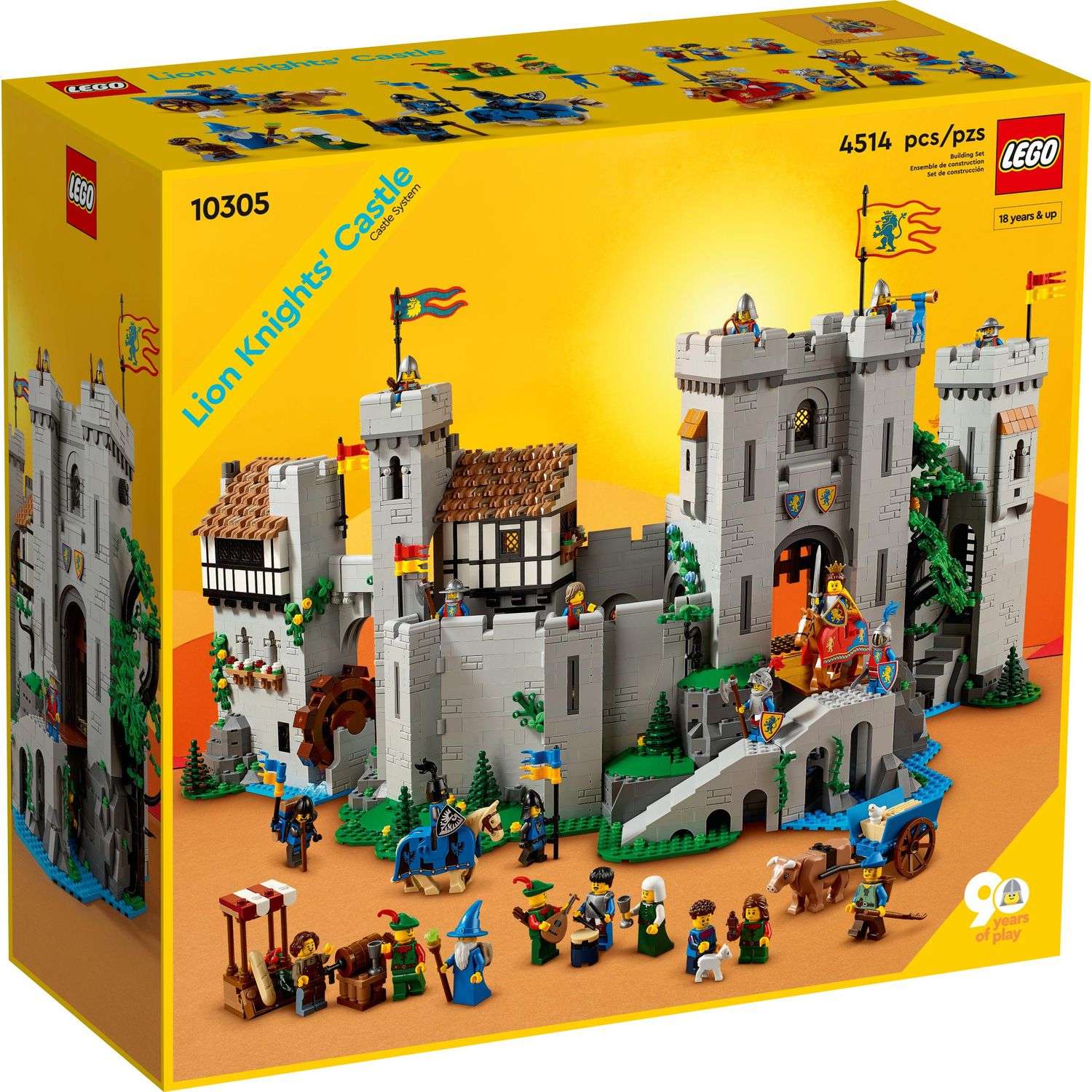 Конструктор LEGO Icons Замок Львиных рыцырей 10305 - фото 1