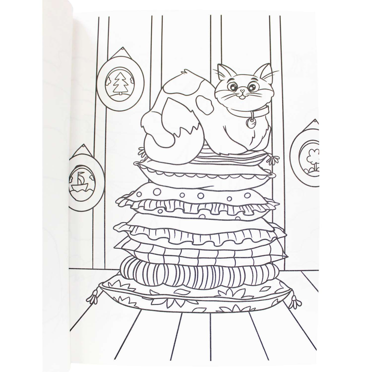 Раскраска Проф-Пресс Макси с наклейками. Котики и собачки - фото 8