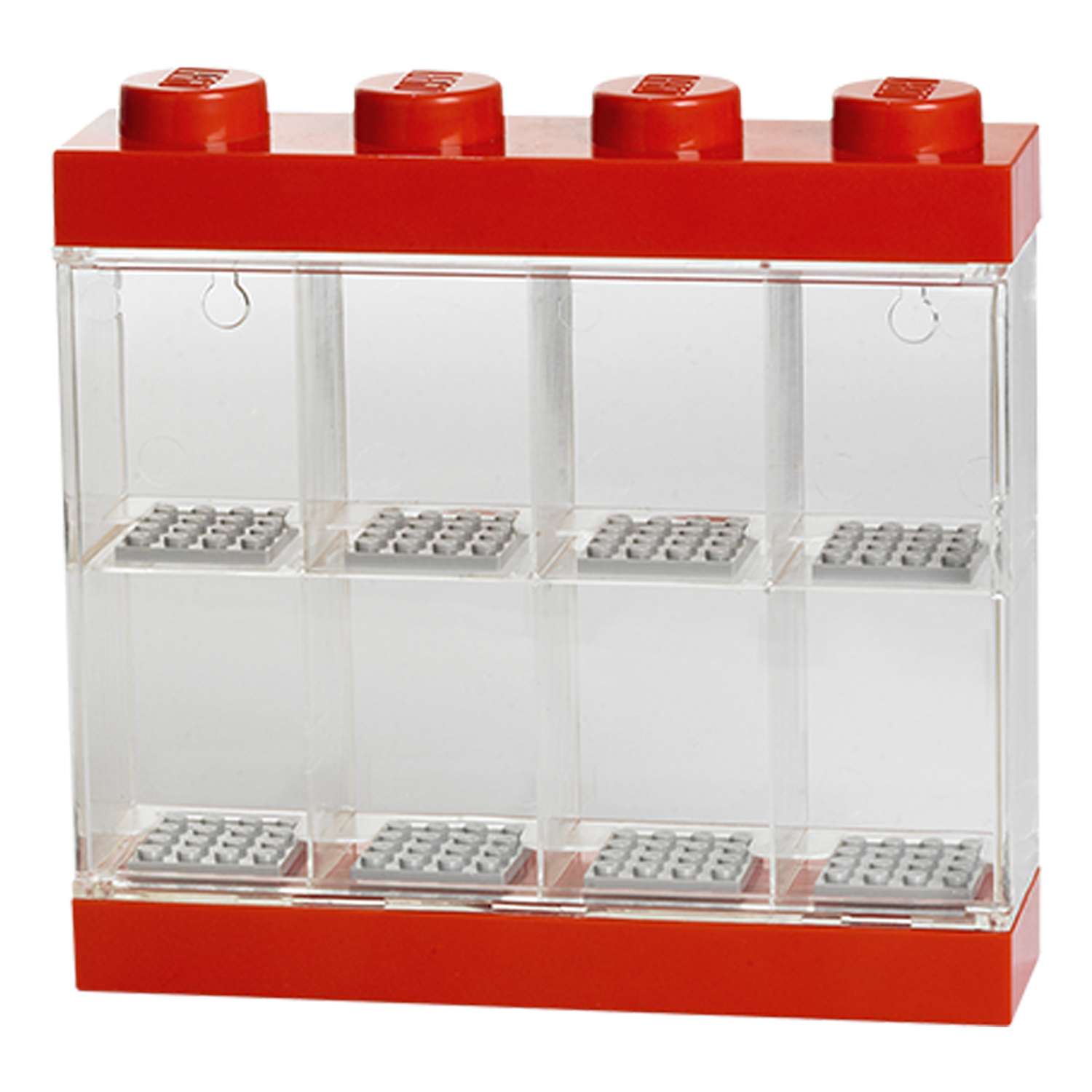 Дисплей для минифигур LEGO 8 шт красный - фото 2