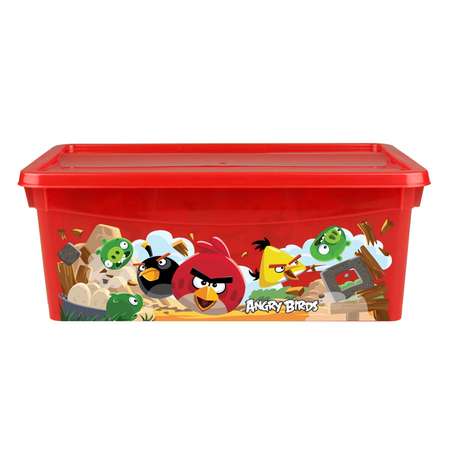 Ящик для игрушек Пластишка Angry Birds 5 л в ассортименте