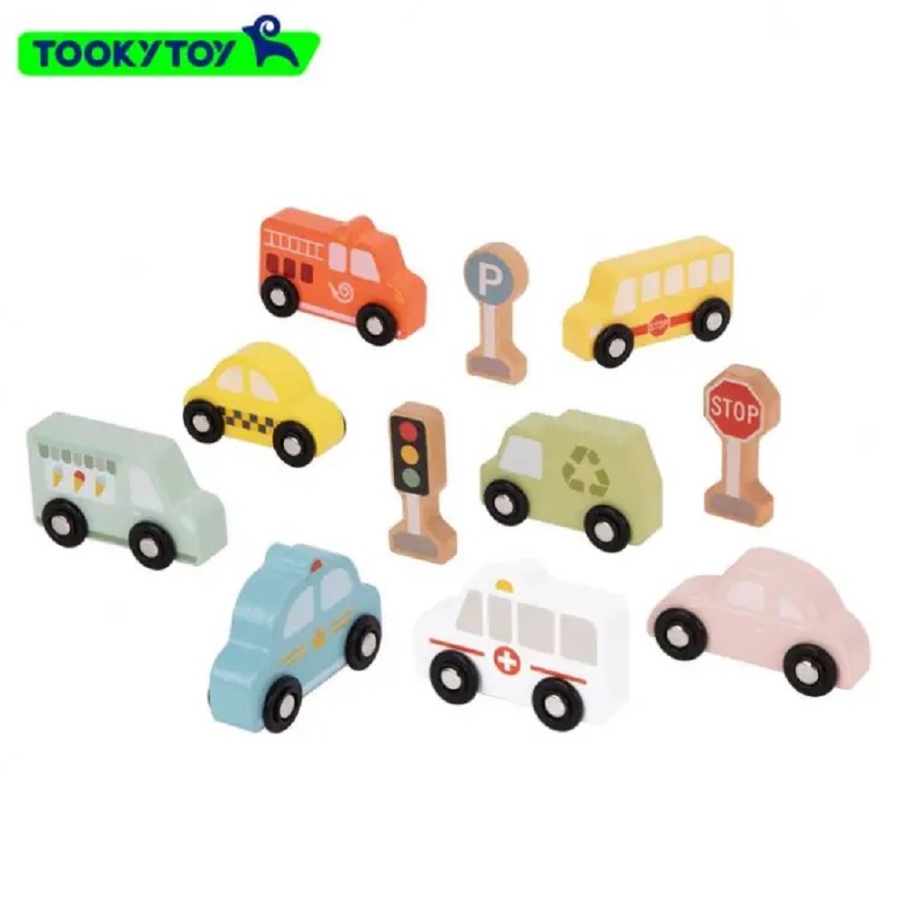 Игровой набор Tooky Toy Городской транспорт