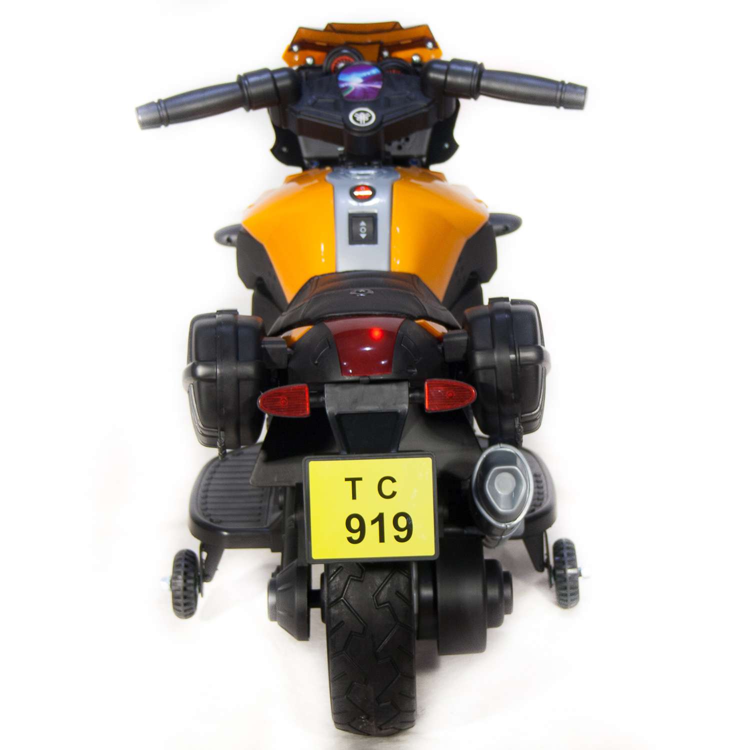 Электромобиль TOYLAND Мотоцикл Minimoto JC919 оранжевый - фото 8