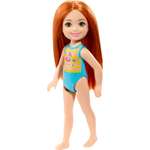 Кукла Barbie Челси в купальнике Рыжая GLN72