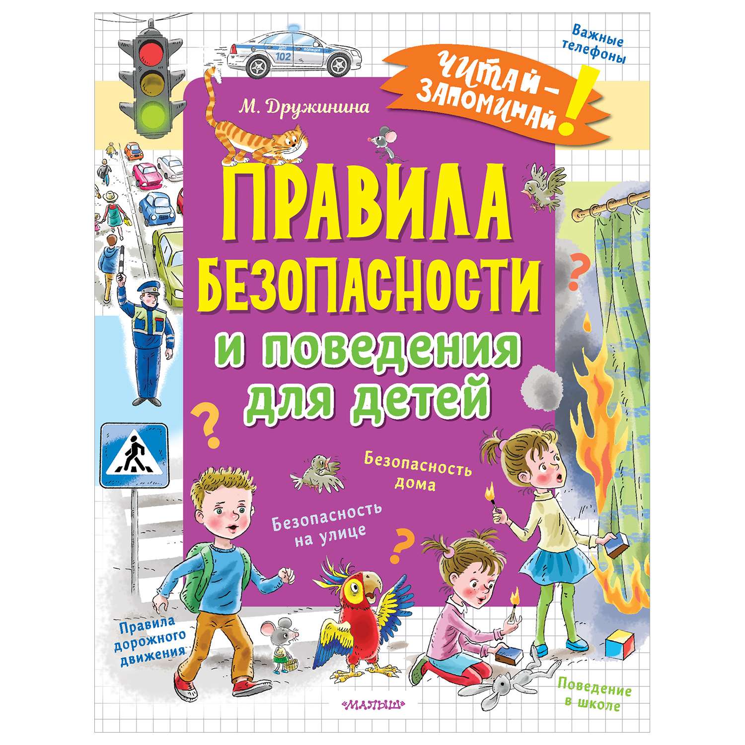 Книга АСТ Правила безопасности и поведения для детей - фото 1