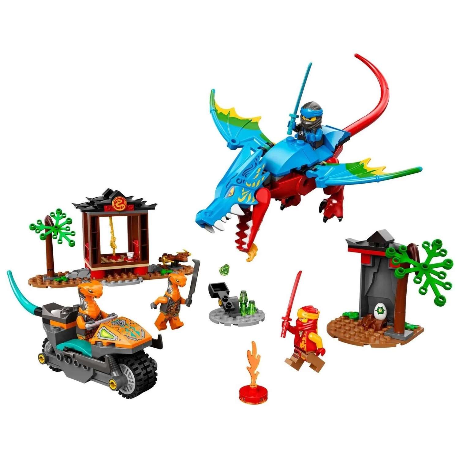 Конструктор Ninjago LEGO Храм ниндзя дракона - фото 2