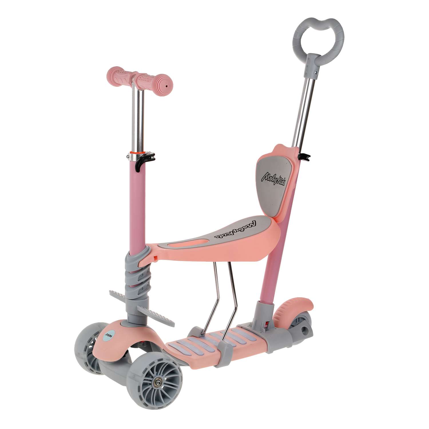 Самокат Moby Kids Pony 3 в 1 - фото 1