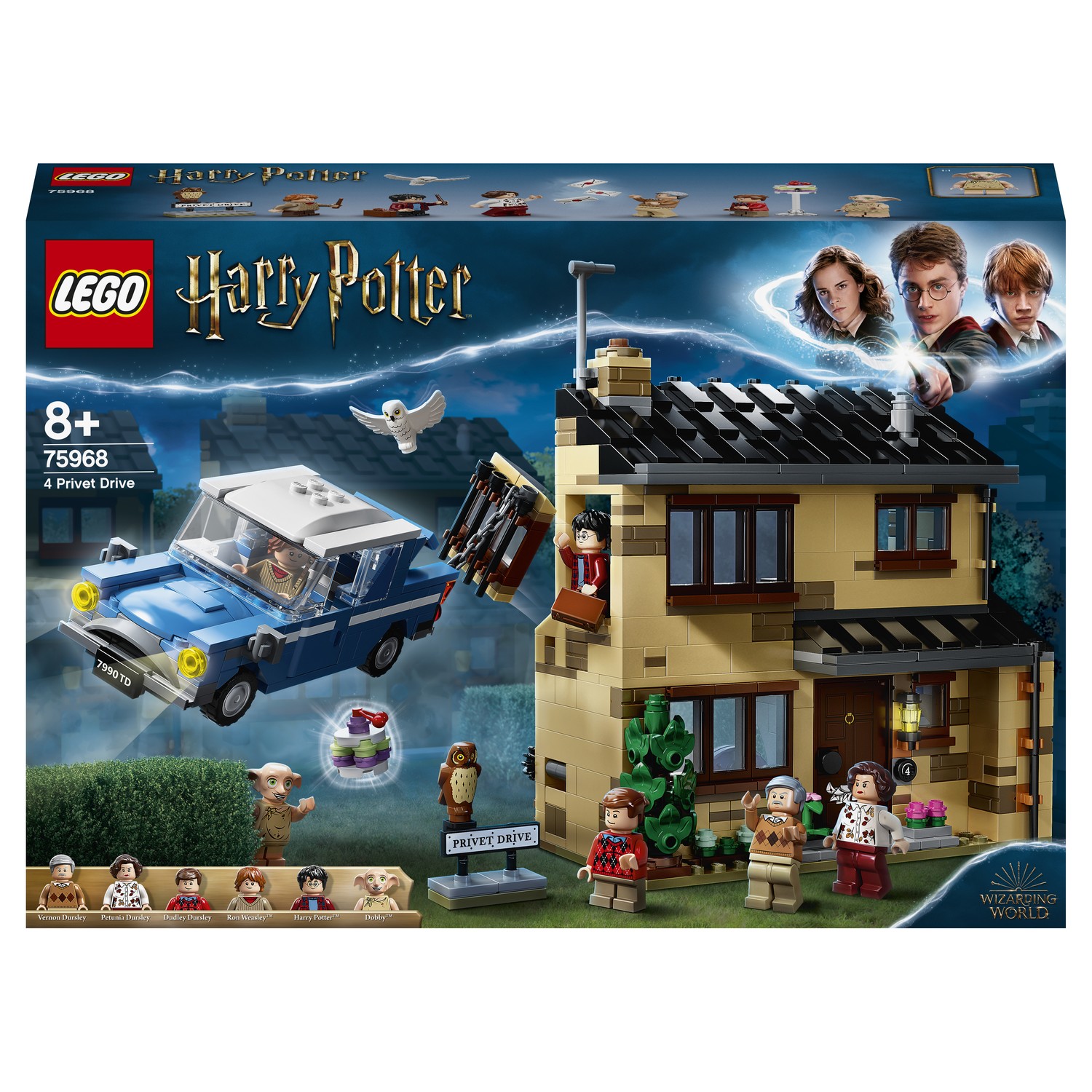 Lego Конструктор Harry Potter 75968 Тисовая улица, дом 4