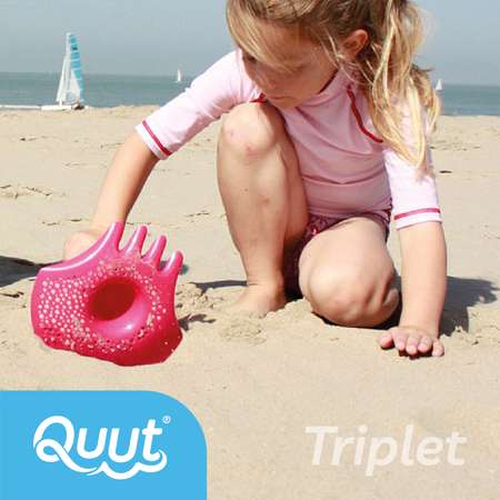 Игрушка для песка и снега QUUT многофункциональная Triplet Глубокий синий