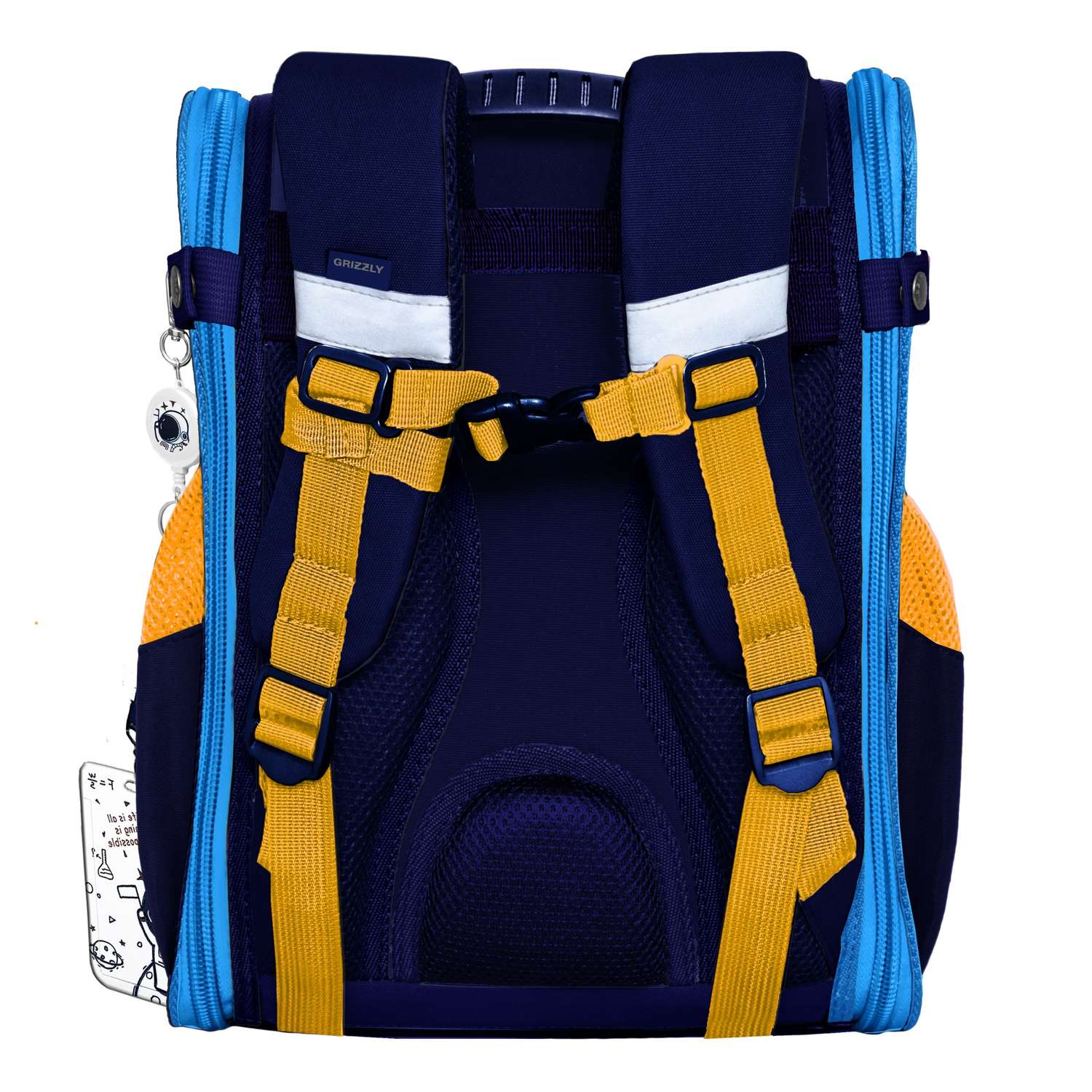 Рюкзак школьный Grizzly Темно-синий RAl-295-4/1 - фото 3