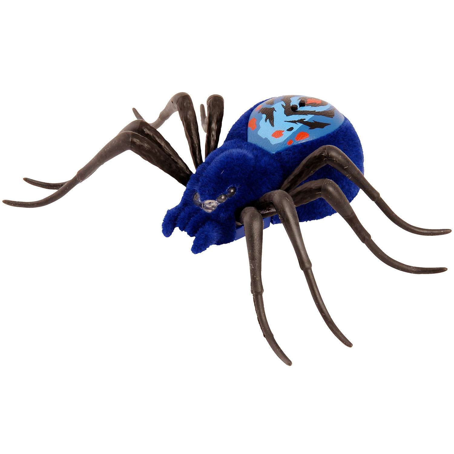 Good wild pets. Интерактивная игрушка робот Moose Wild Pets Spider паук 29001. Moose Wild Pets паук. Синий паук игрушка. Крестовой паук синий.