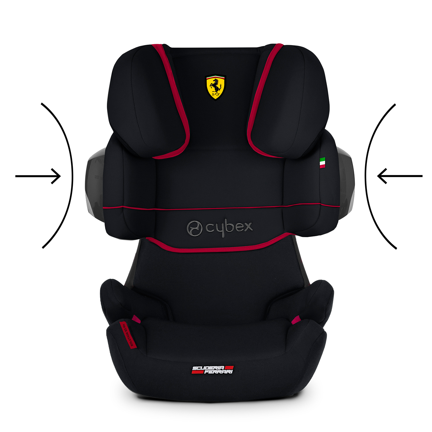 Автокресло Cybex Solution X2-Fix FE Ferrari Victory Black - фото 4