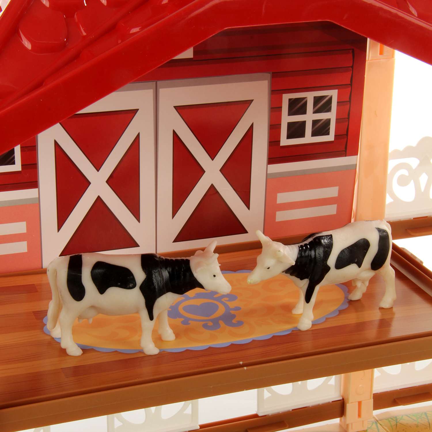 Кукольный домик Veld Co Ферма со светом батарейки в комплекте 121723 - фото 5