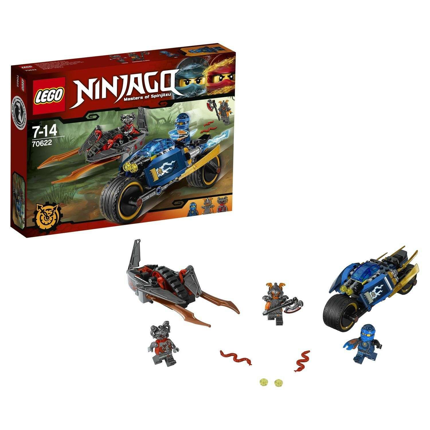 Конструктор LEGO Ninjago Пустынная молния (70622) - фото 1