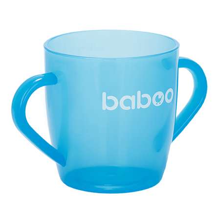 Чашка BABOO 200мл с 12месяцев Голубой 8-102