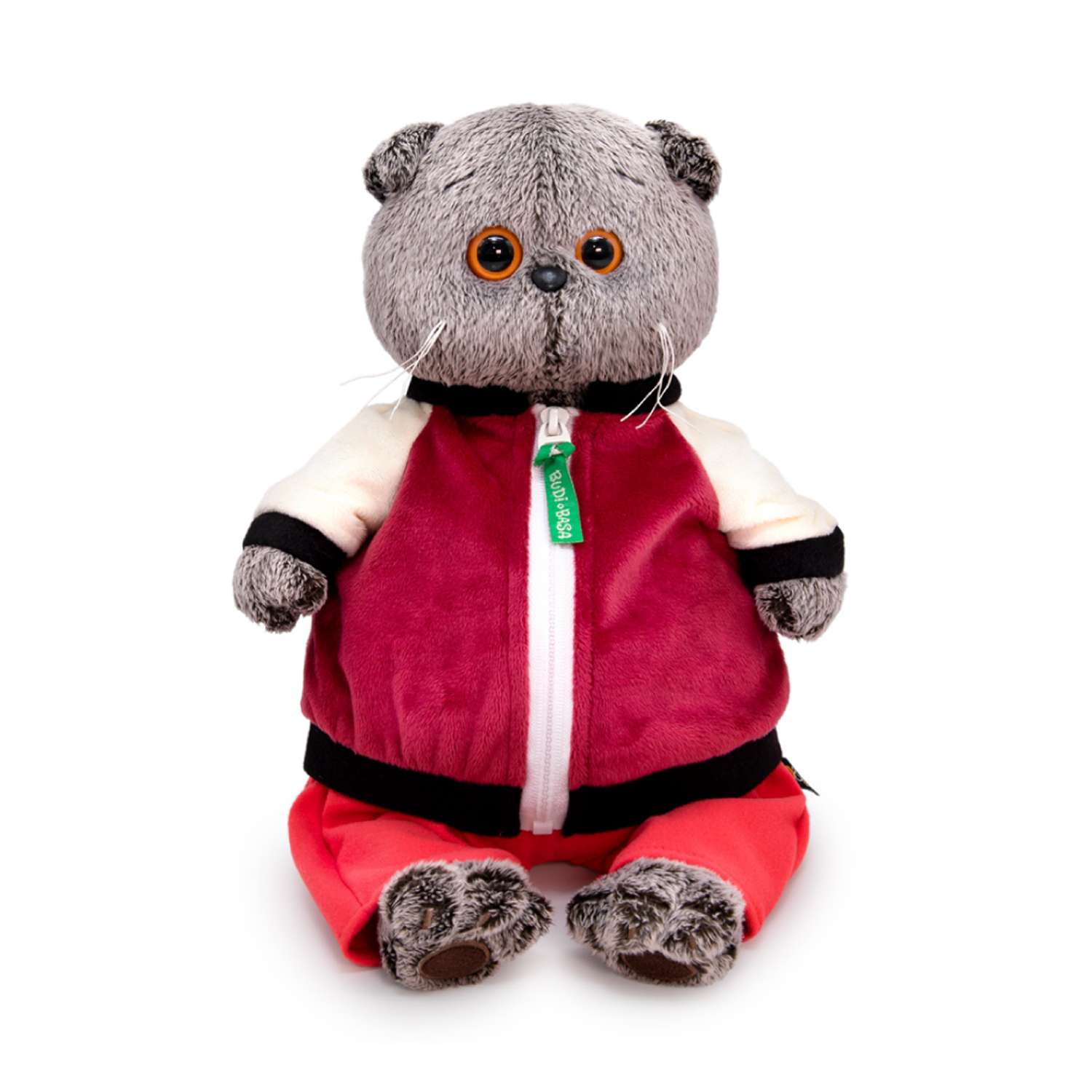 Мягкая игрушка BUDI BASA Басик в спортивной курточке и штанах 30 см Ks30-227 - фото 4