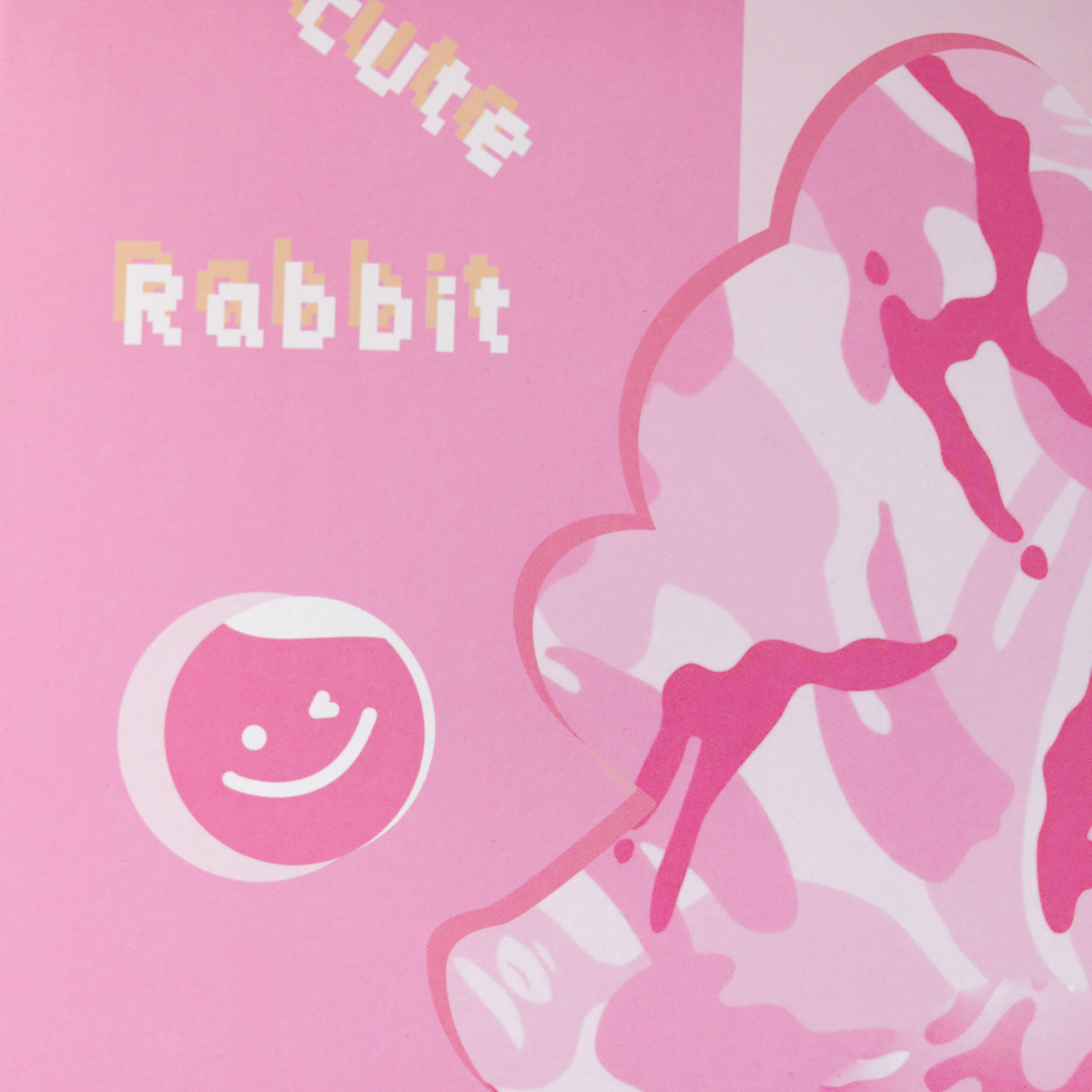 Зеркало настольное для макияжа iLikeGift Cute rabbit pink - фото 6