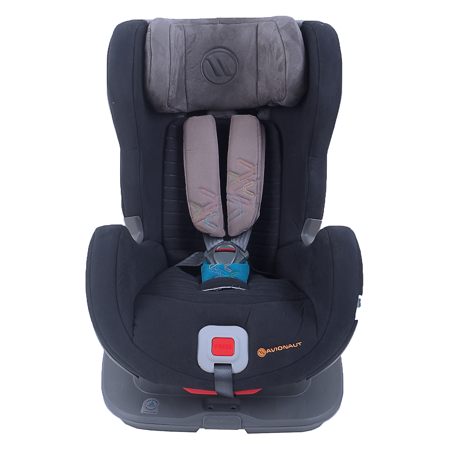 Автокресло Avionaut Glider Softy Isofix 9-25кг Черный-Светло-серый-Бирюзовый - фото 4