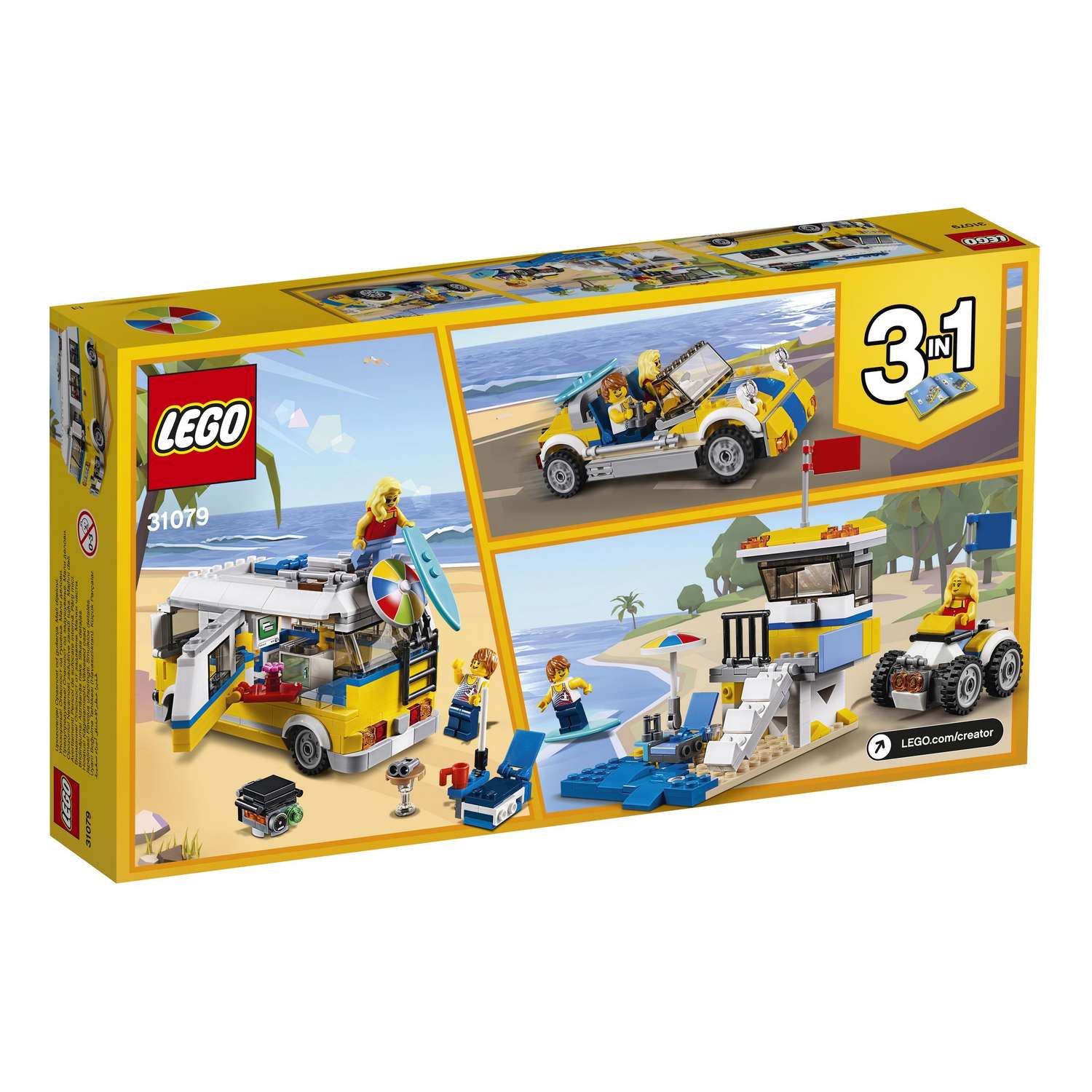 Конструктор LEGO Фургон сёрферов Creator (31079) - фото 3