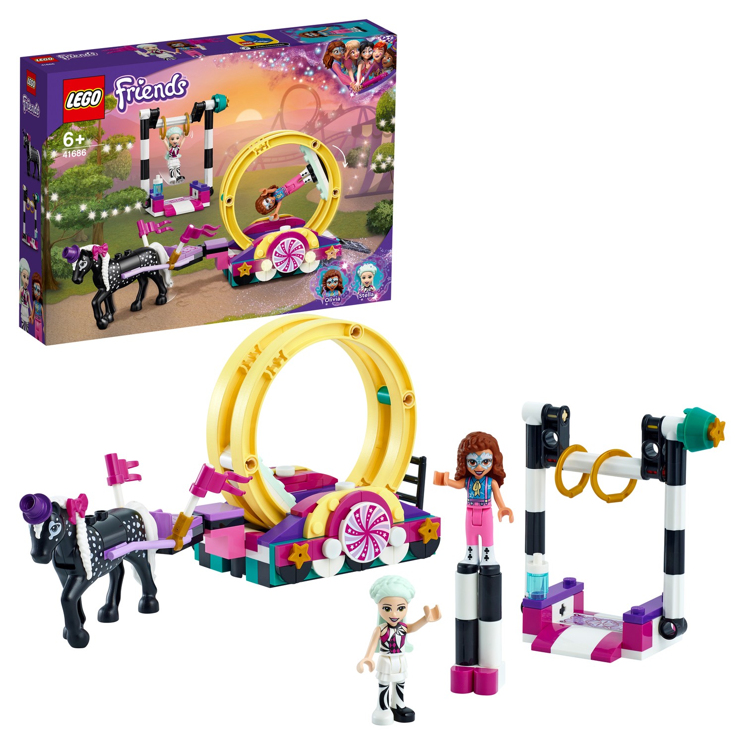 Конструктор LEGO Friends Волшебная акробатика 41686 - фото 1