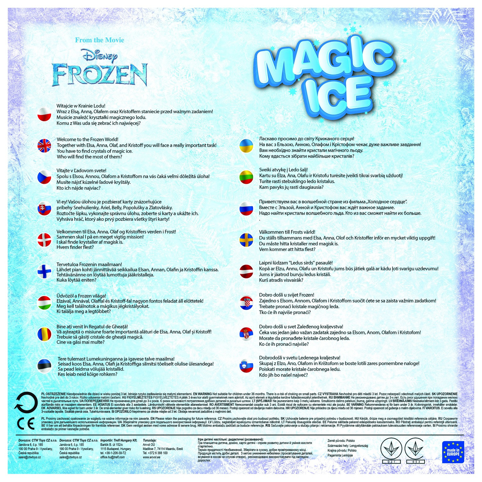 Игра Trefl Magic Ice 01608 - фото 4