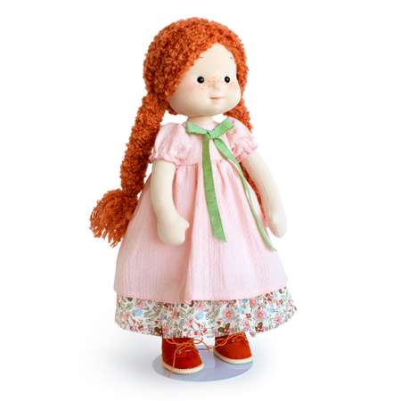 Мягкая кукла BUDI BASA Ива с лисёнком Сократом 38 см Minimalini Mm-Iva-01