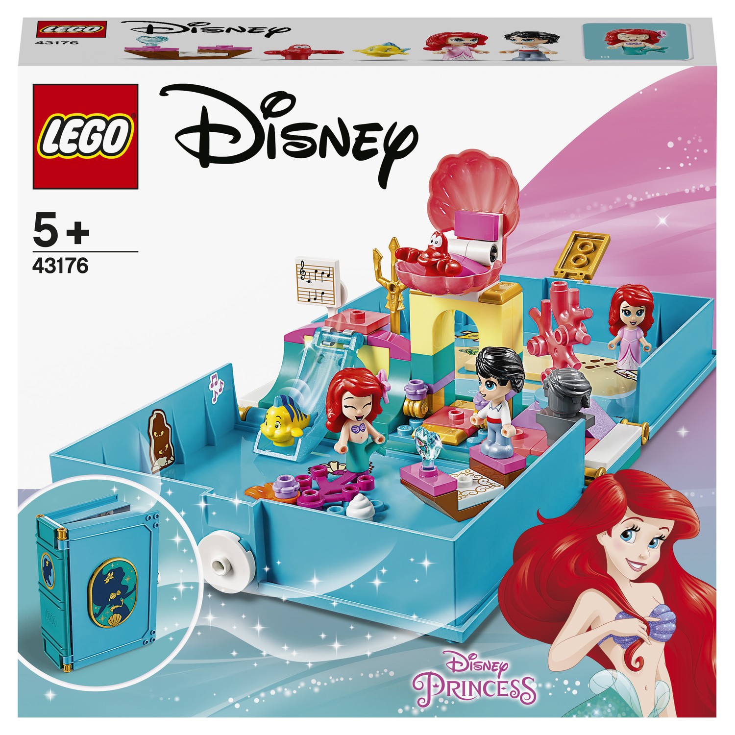 Конструктор LEGO Disney Princess Книга приключений Ариэль 43176 - фото 2