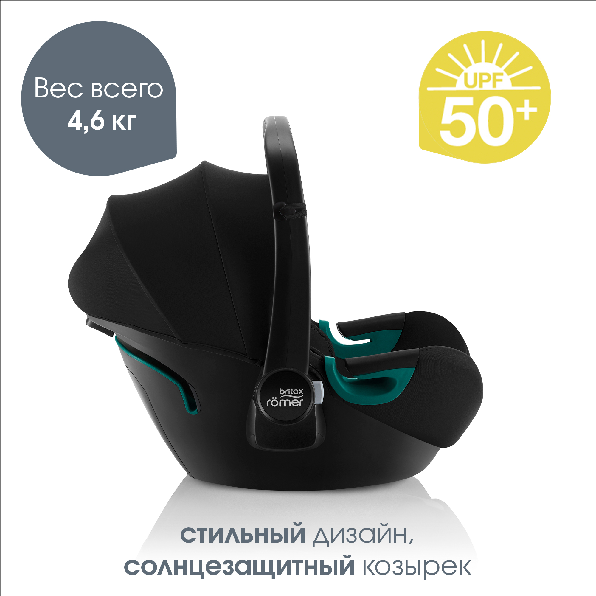 Детское автокресло Britax Roemer BABY-SAFE 3 i-SIZE Space Black - фото 5