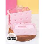 Бутылка для воды спортивная iLikeGift Cookie pink 380 мл