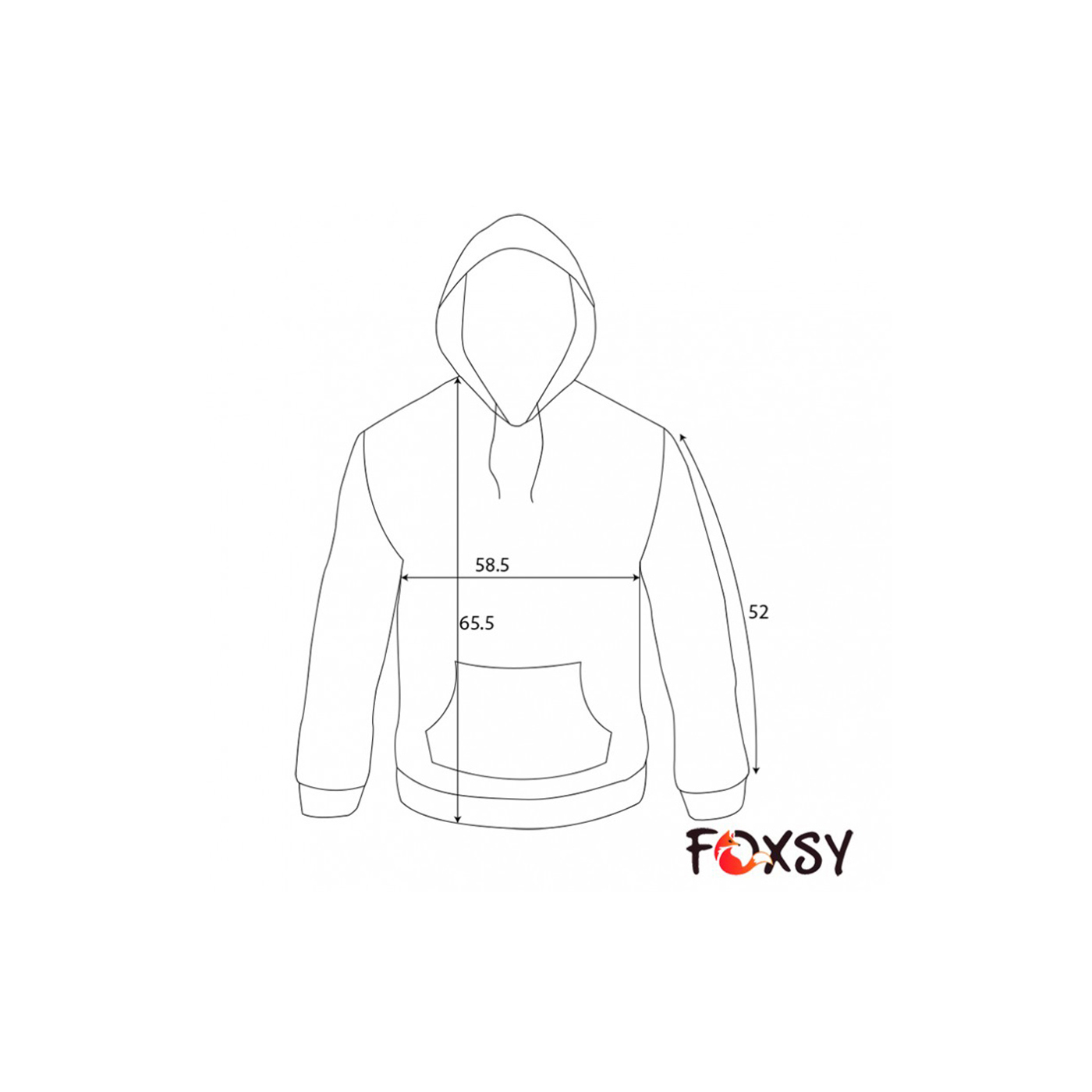 Толстовка Foxsy 4401-HK - фото 6