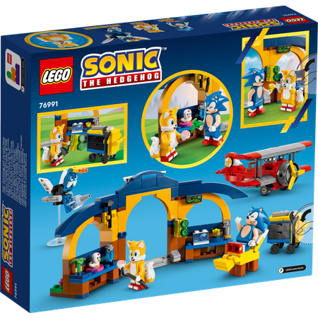 Конструктор LEGO Sonic the Hedgehog  Мастерская Тейлза и самолет Торнадо 76991