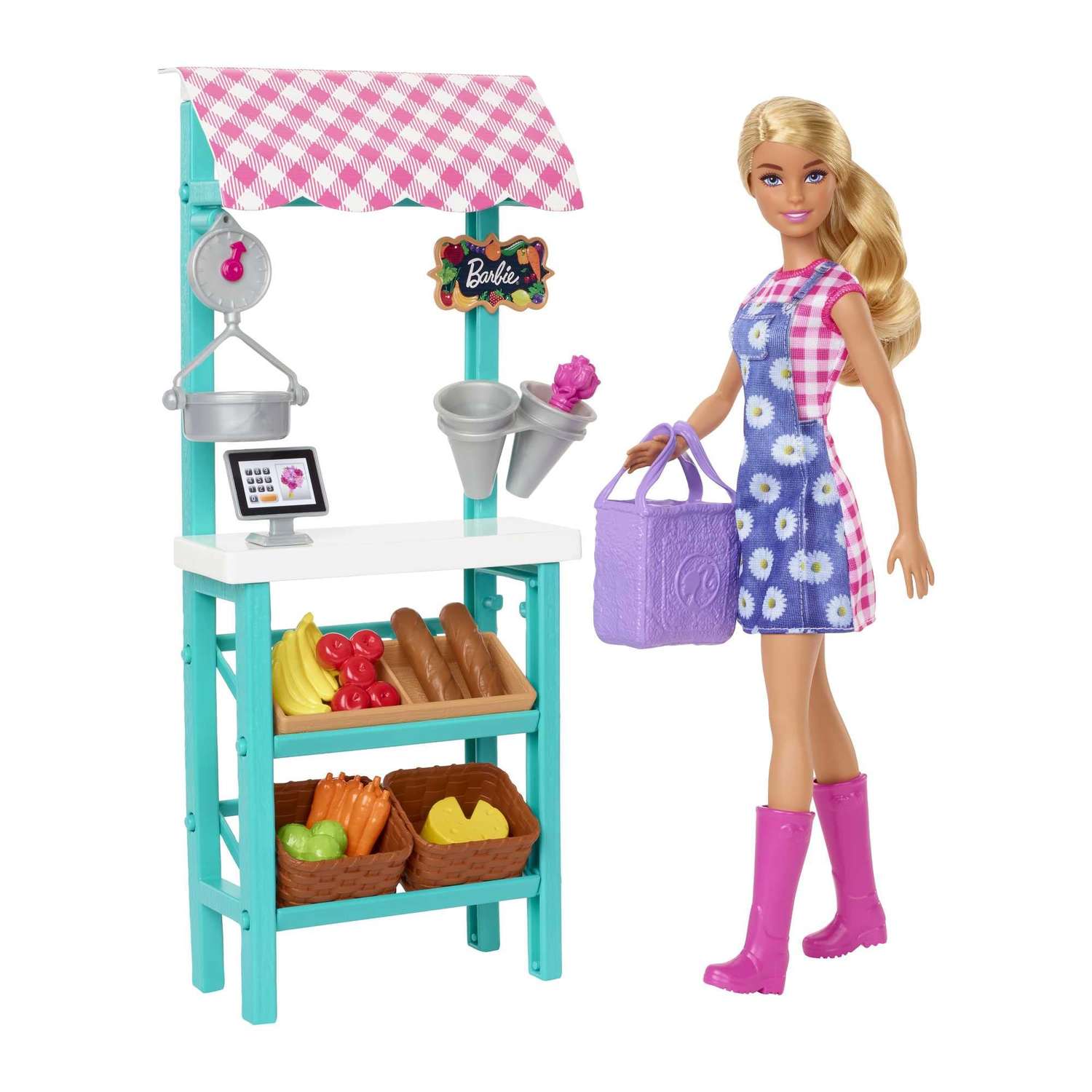 Кукла Barbie Фермерский магазин HCN22 HCN22 - фото 1