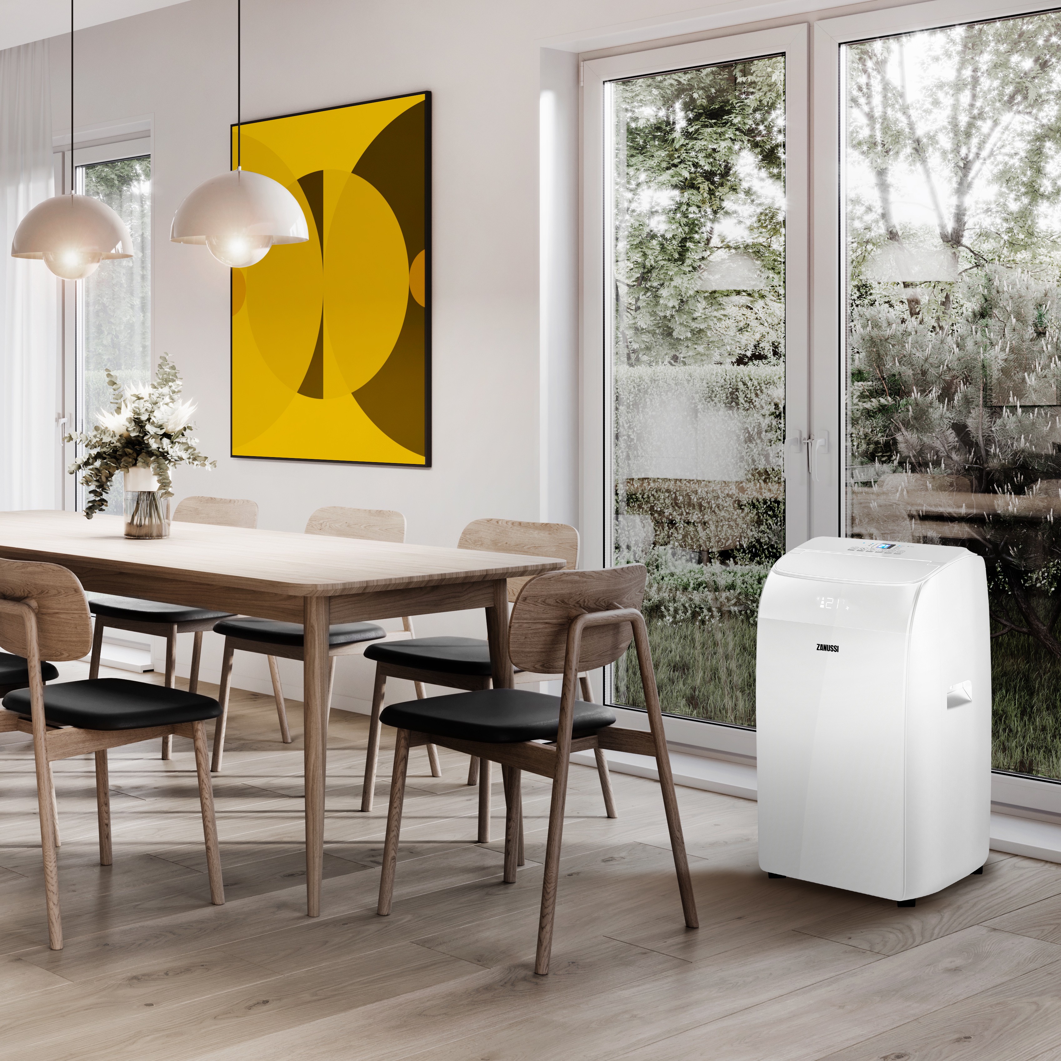 Мобильный кондиционер Zanussi ZACM-12 NY/N1 White - фото 5