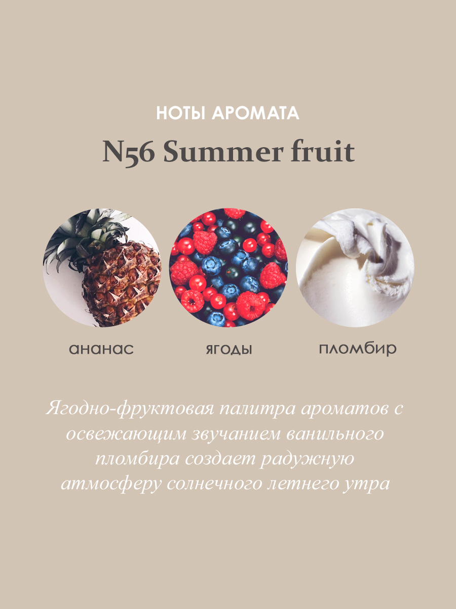 Ароматический диффузор Aroma Republic в стеклянном флаконе 90 мл №56 Sunny fruit - фото 3