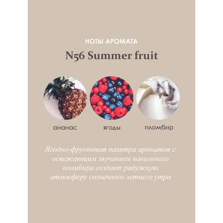 Ароматический диффузор Aroma Republic в стеклянном флаконе 90 мл №56 Sunny fruit